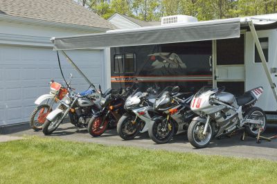 All Sold
Race Trailer with all of our motorcycles in 2005
